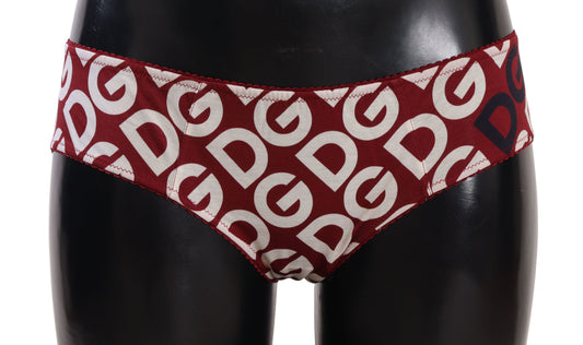Multicolor DG Logo Print Slip Bottom Underwear