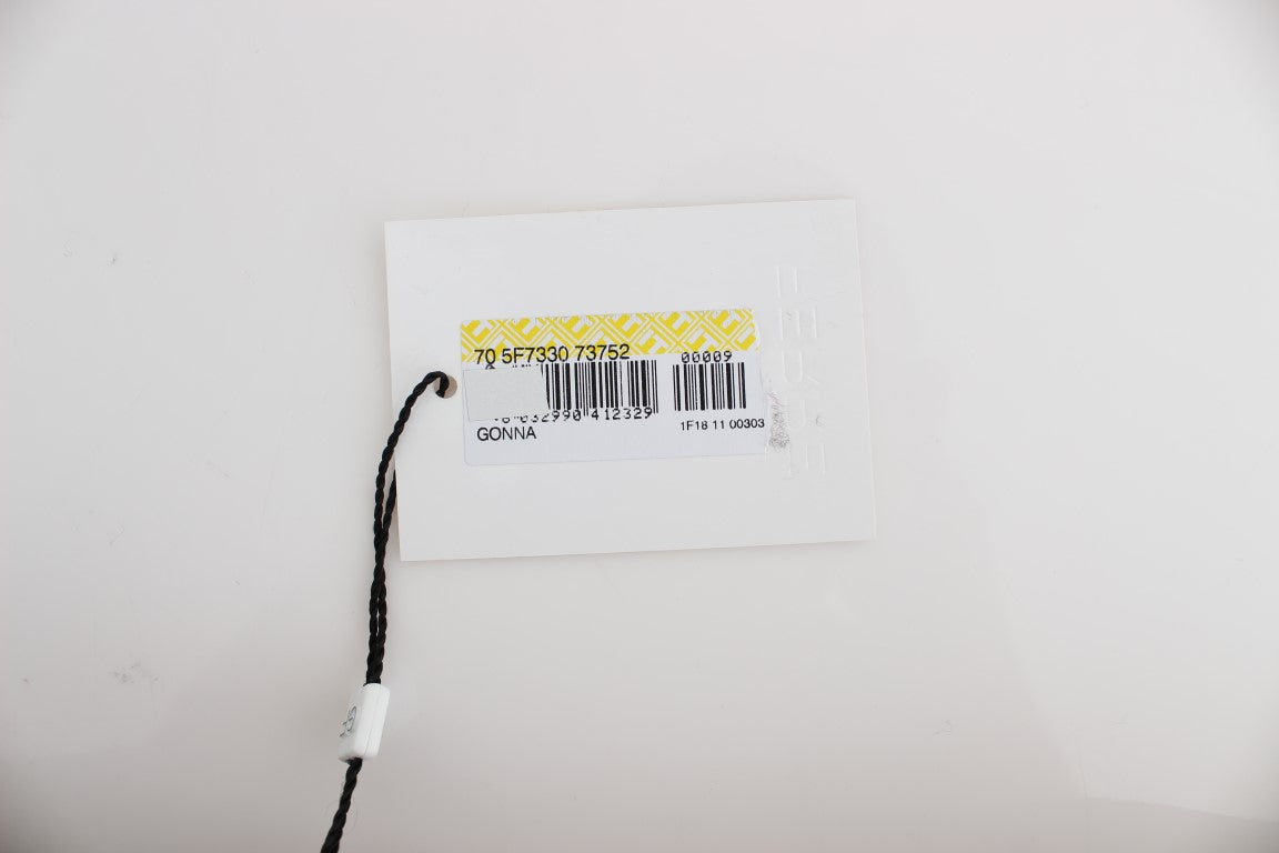 Purple Short Flannel Skirt