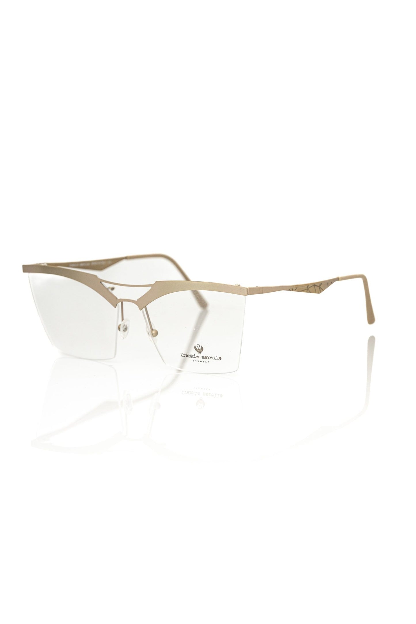 Brown Metallic Fiber Women Frame