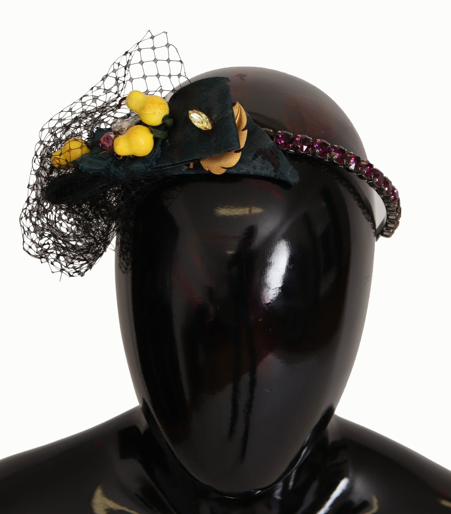 Purple Crystal Diadem Headband Lemons Sicily Tiara