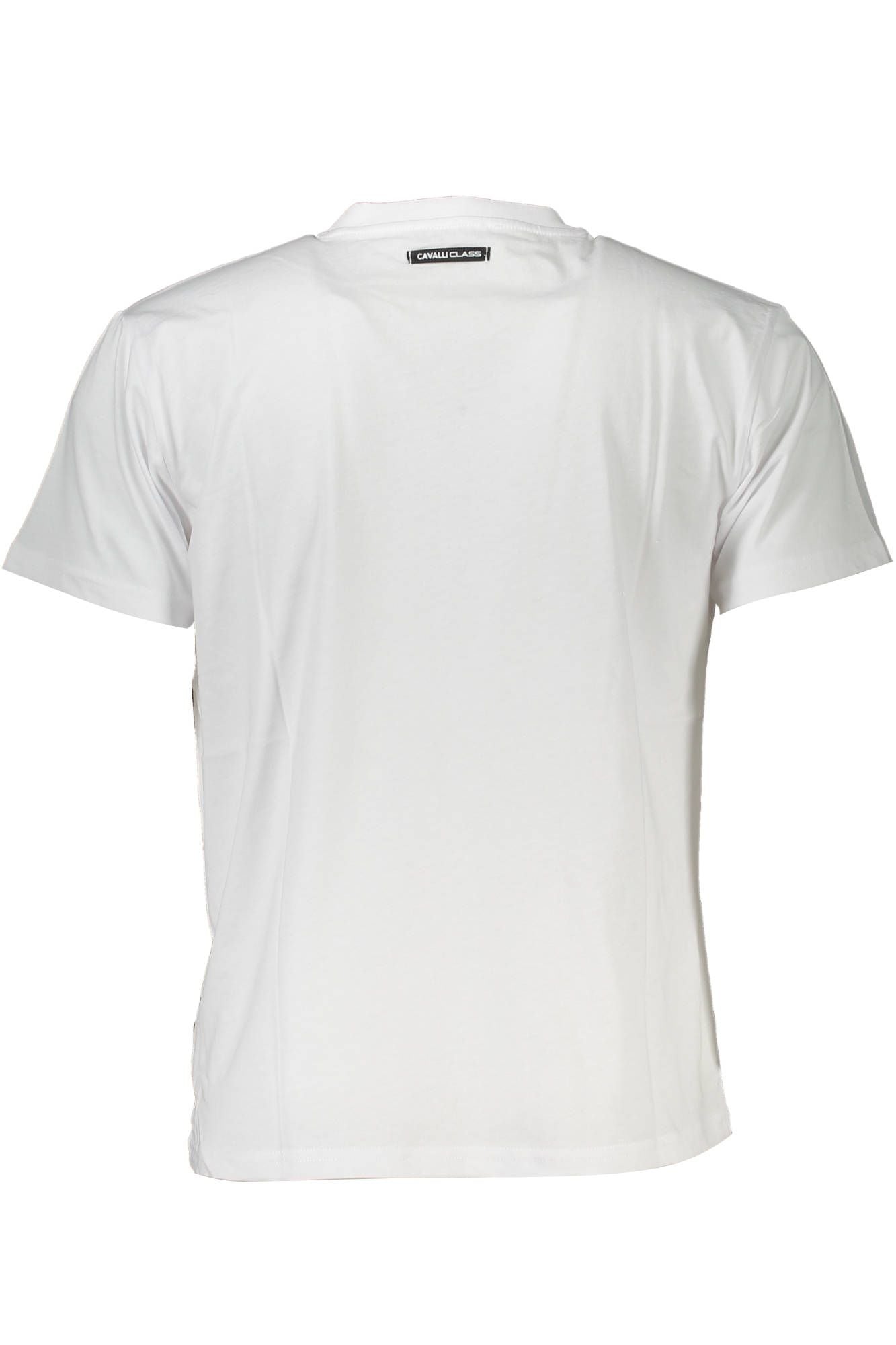 White Cotton Men T-Shirt