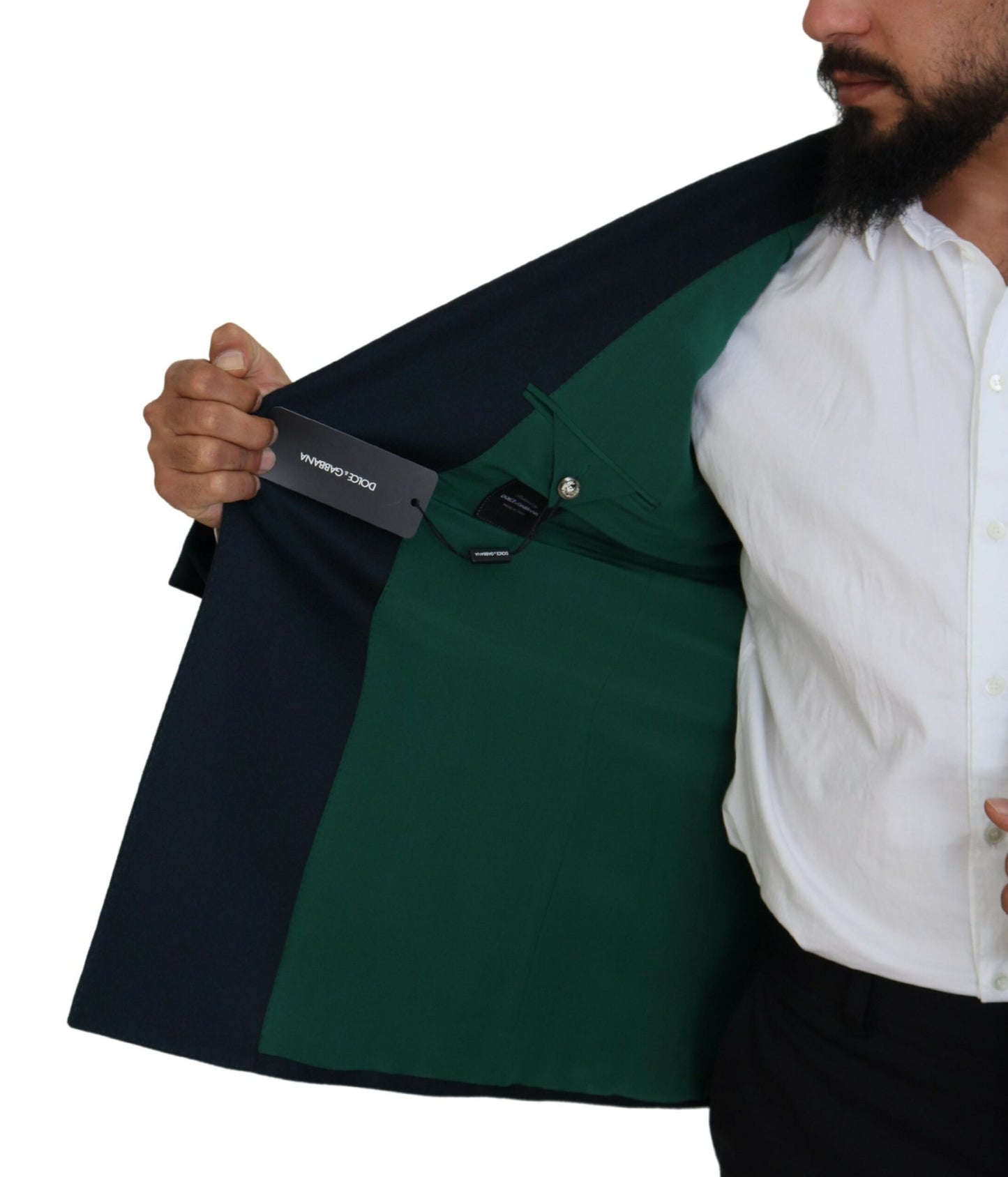 Blue Double Breasted Formal Coat Blazer