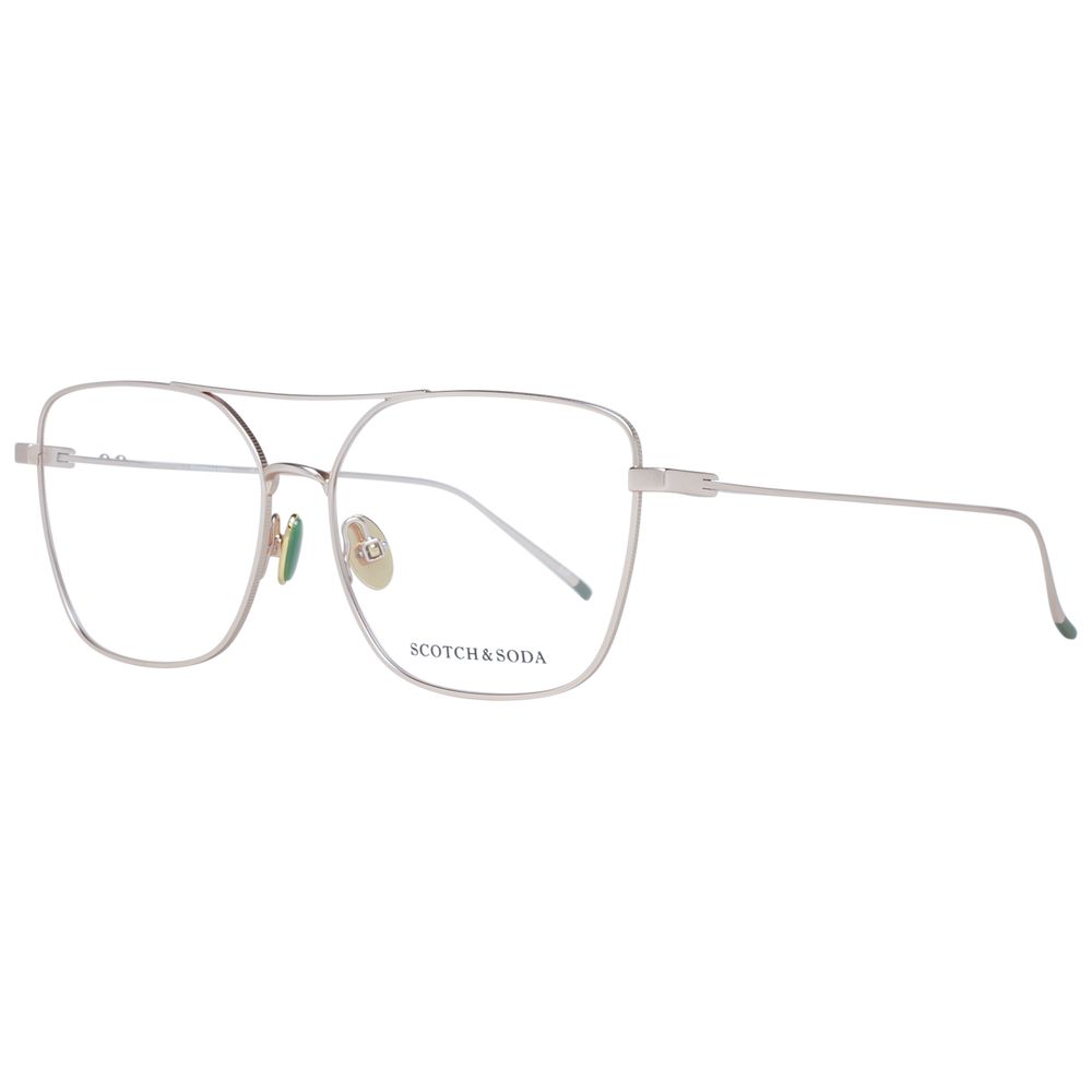 Gold Women Glasses Frame