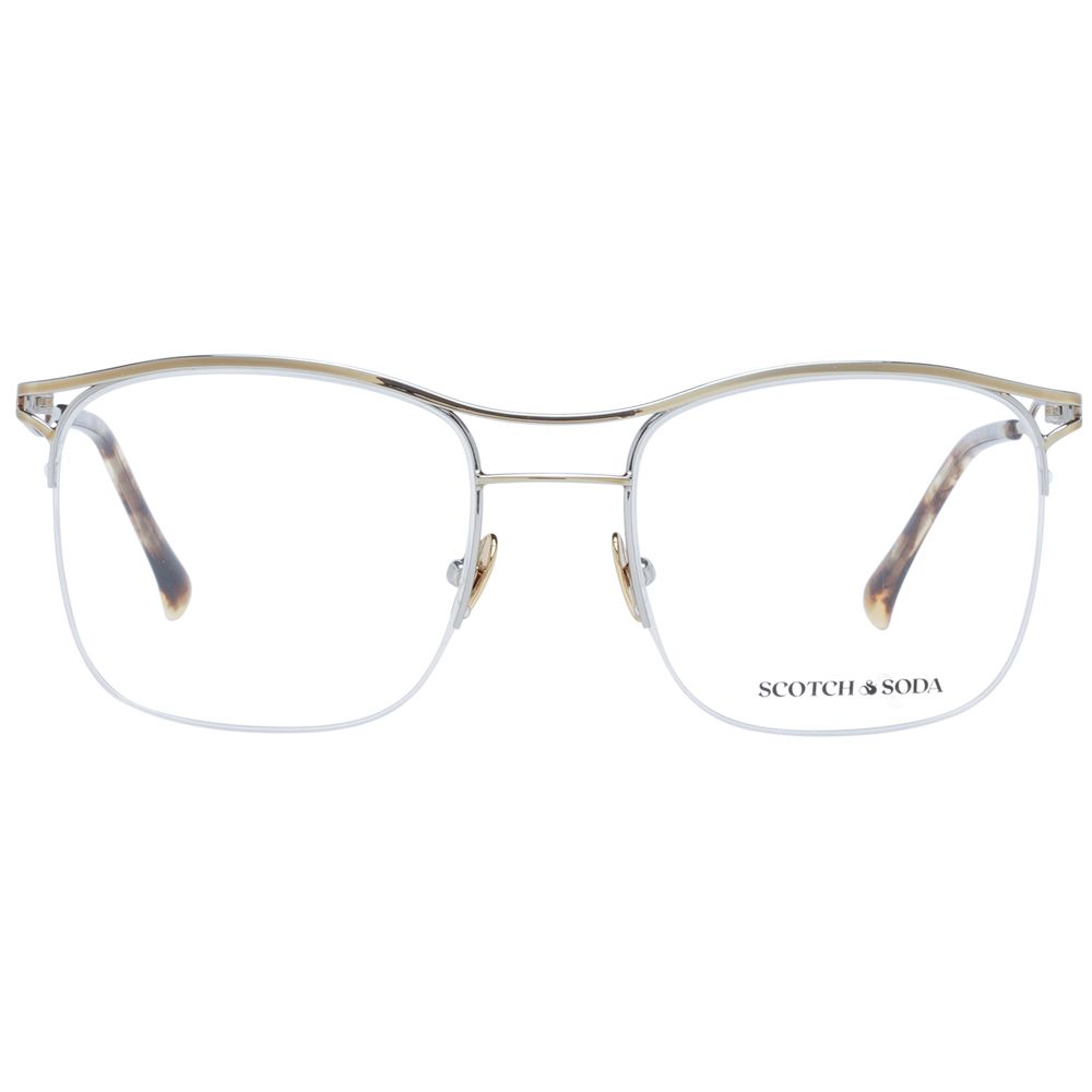 Silver Men Glasses Frame