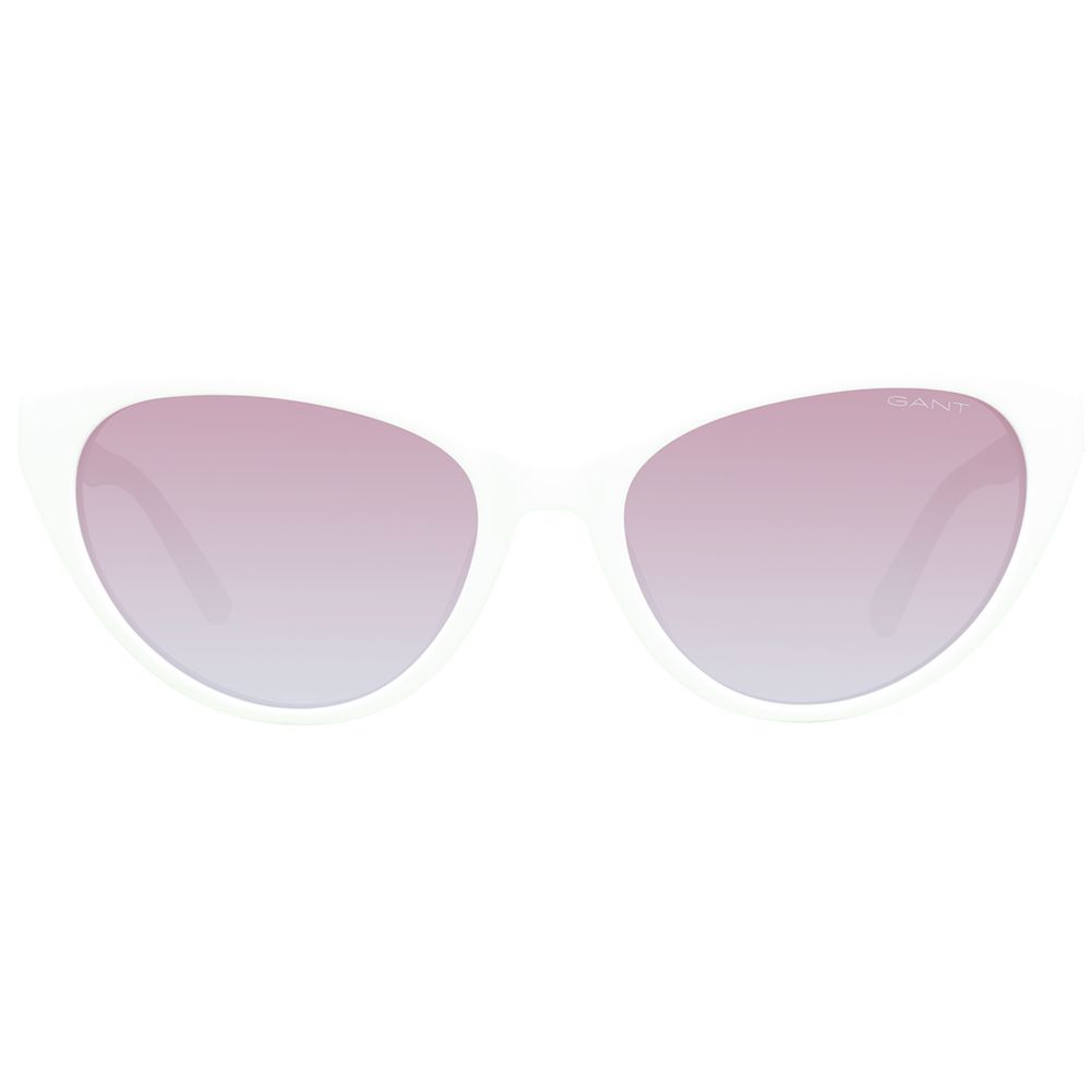 Cream Plastic Sunglasses