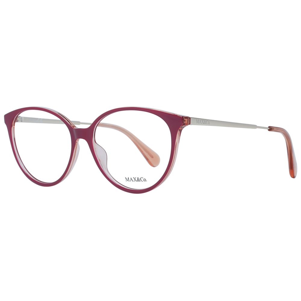 Burgundy Women Glasses Frame