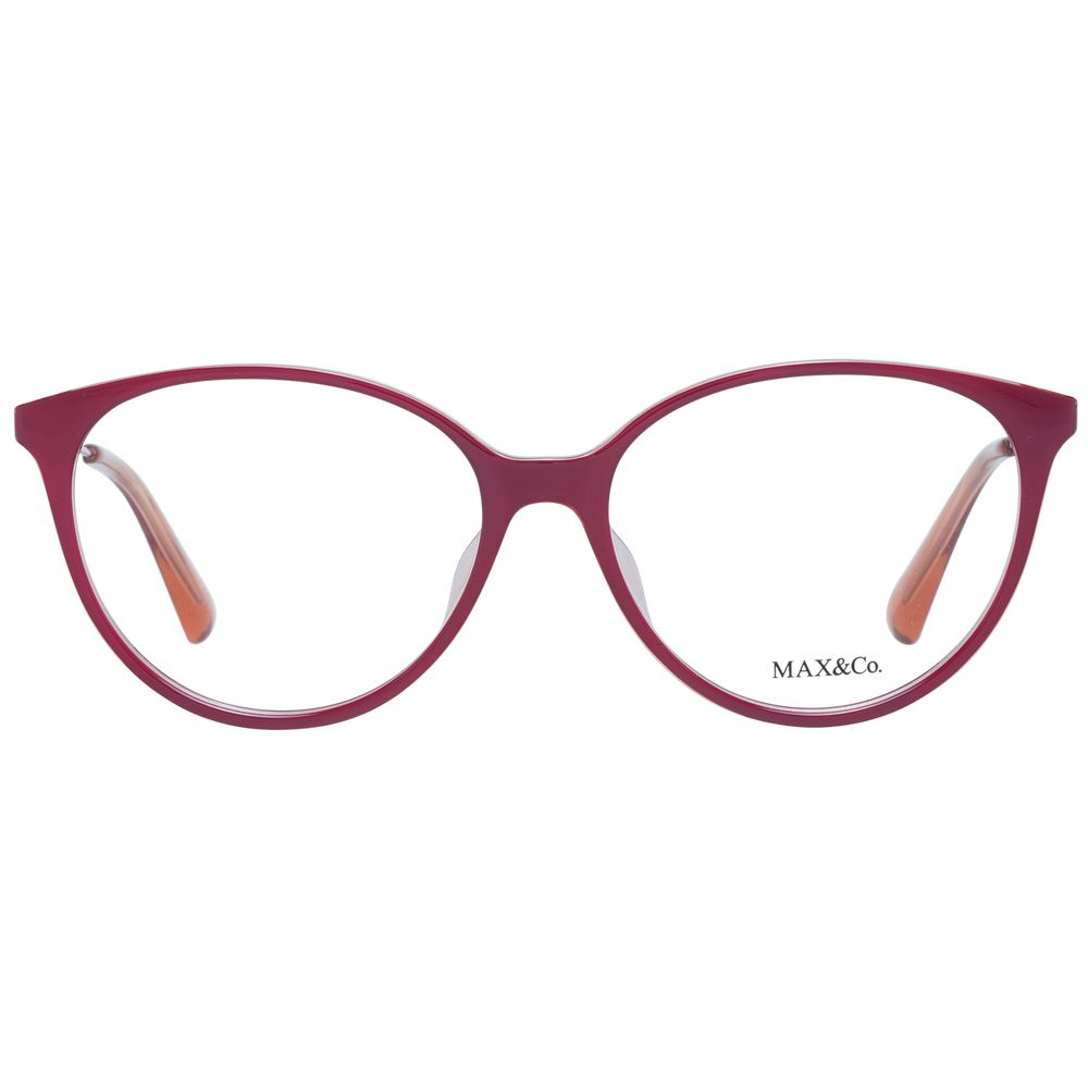 Burgundy Women Glasses Frame