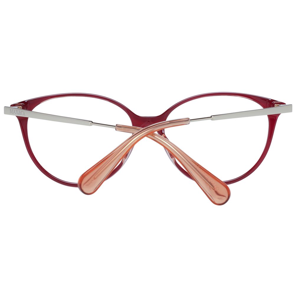 Burgundy Women Glasses Frame