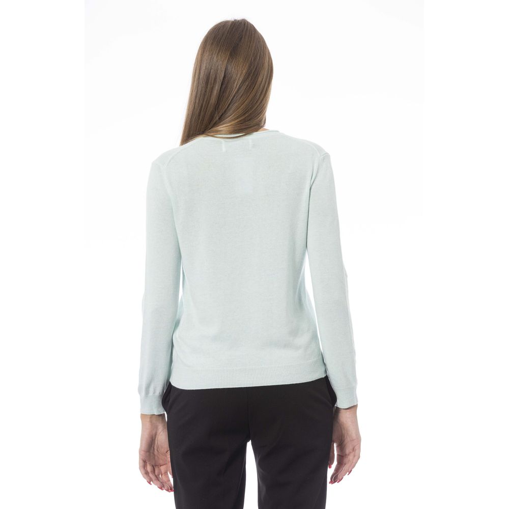 Light Blue Cashmere Women's Sweater