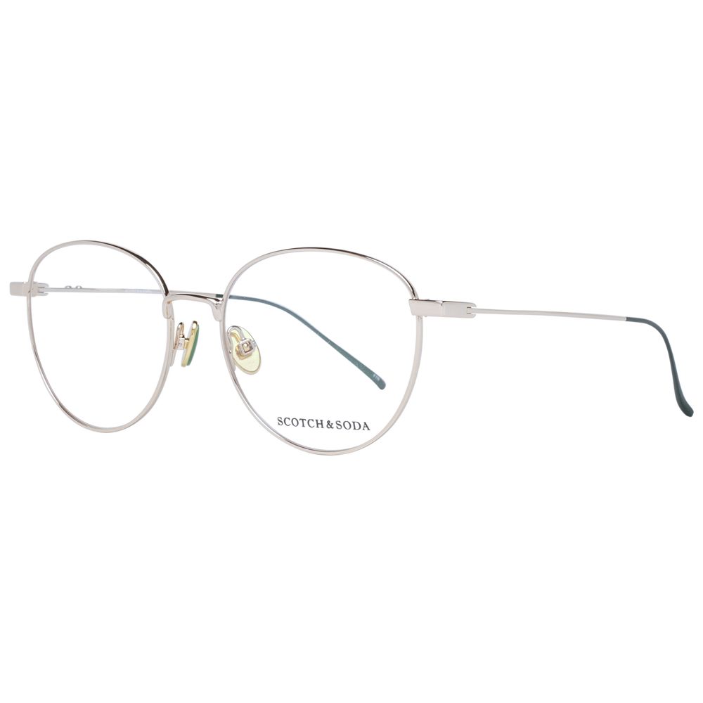 Gold Women Glasses Frame
