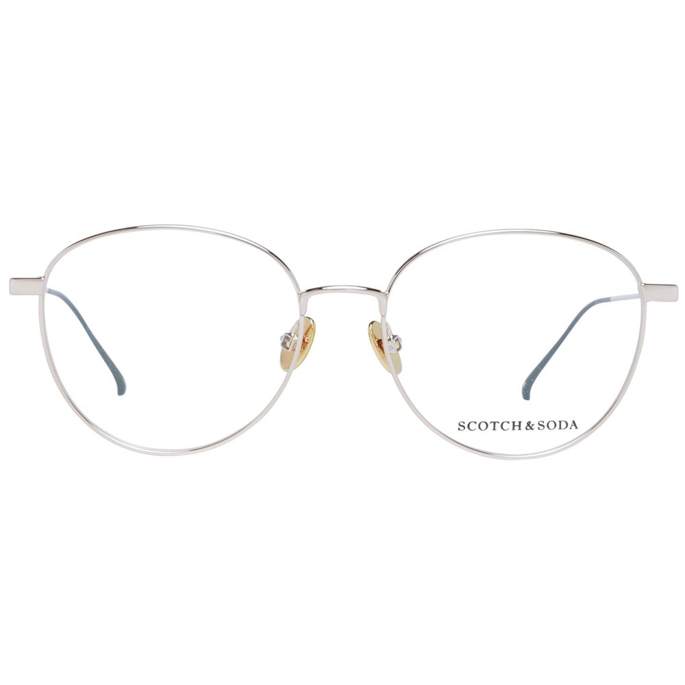 Gold Women Glasses Frame