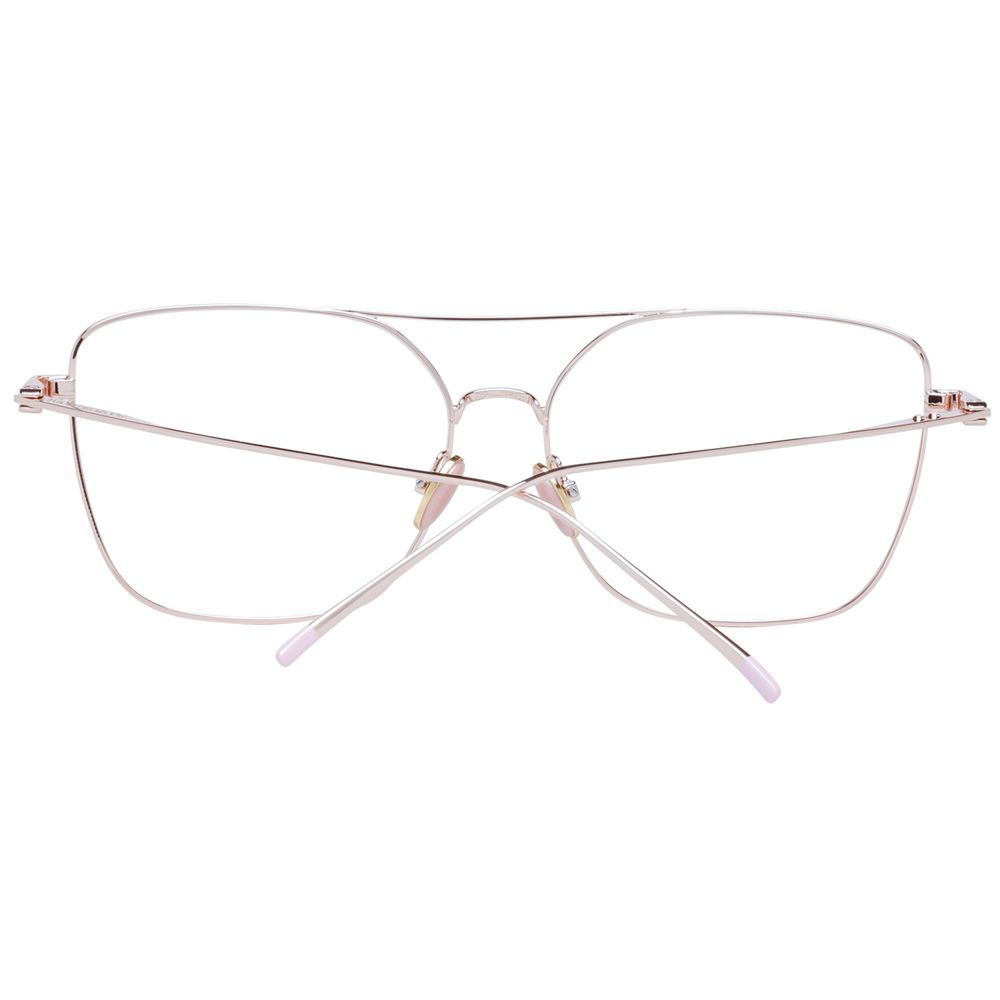 Gold Women Glasses Frame
