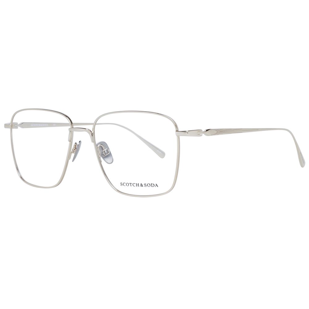 Gold Men Glasses Frame