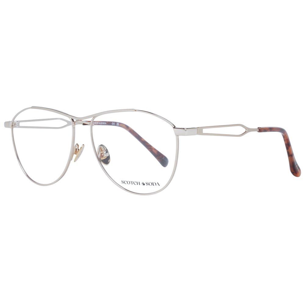 Gold Men Glasses Frame