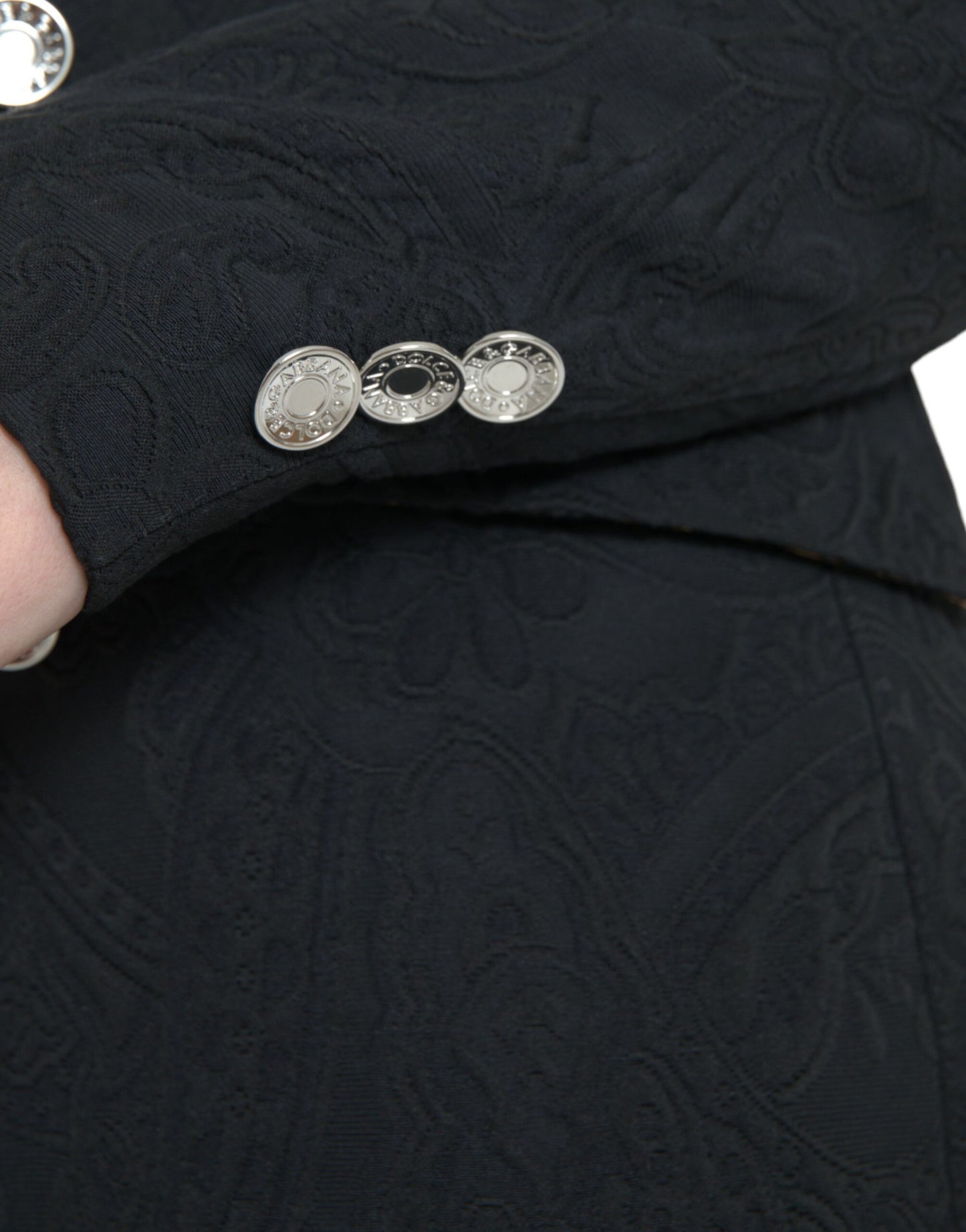 Black Double Breasted Blazer Coat Jacket