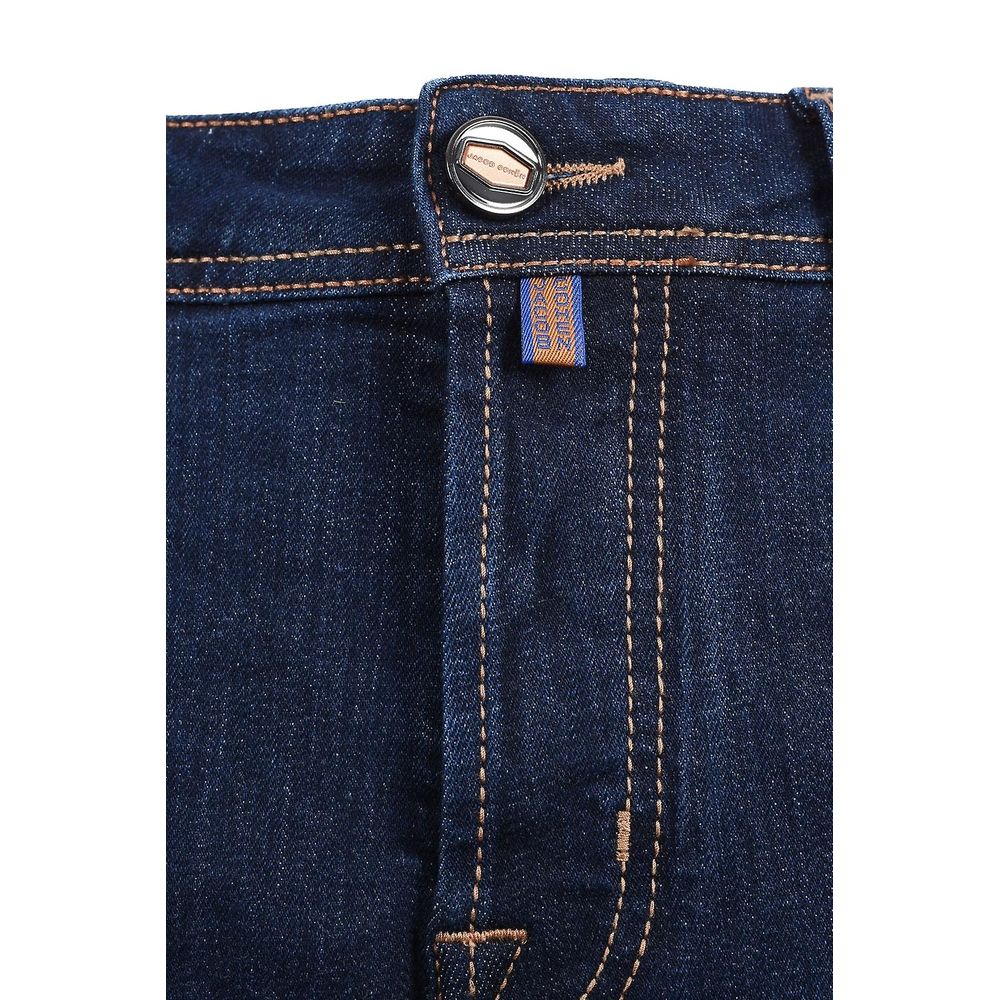 Blue Cotton Men Jean
