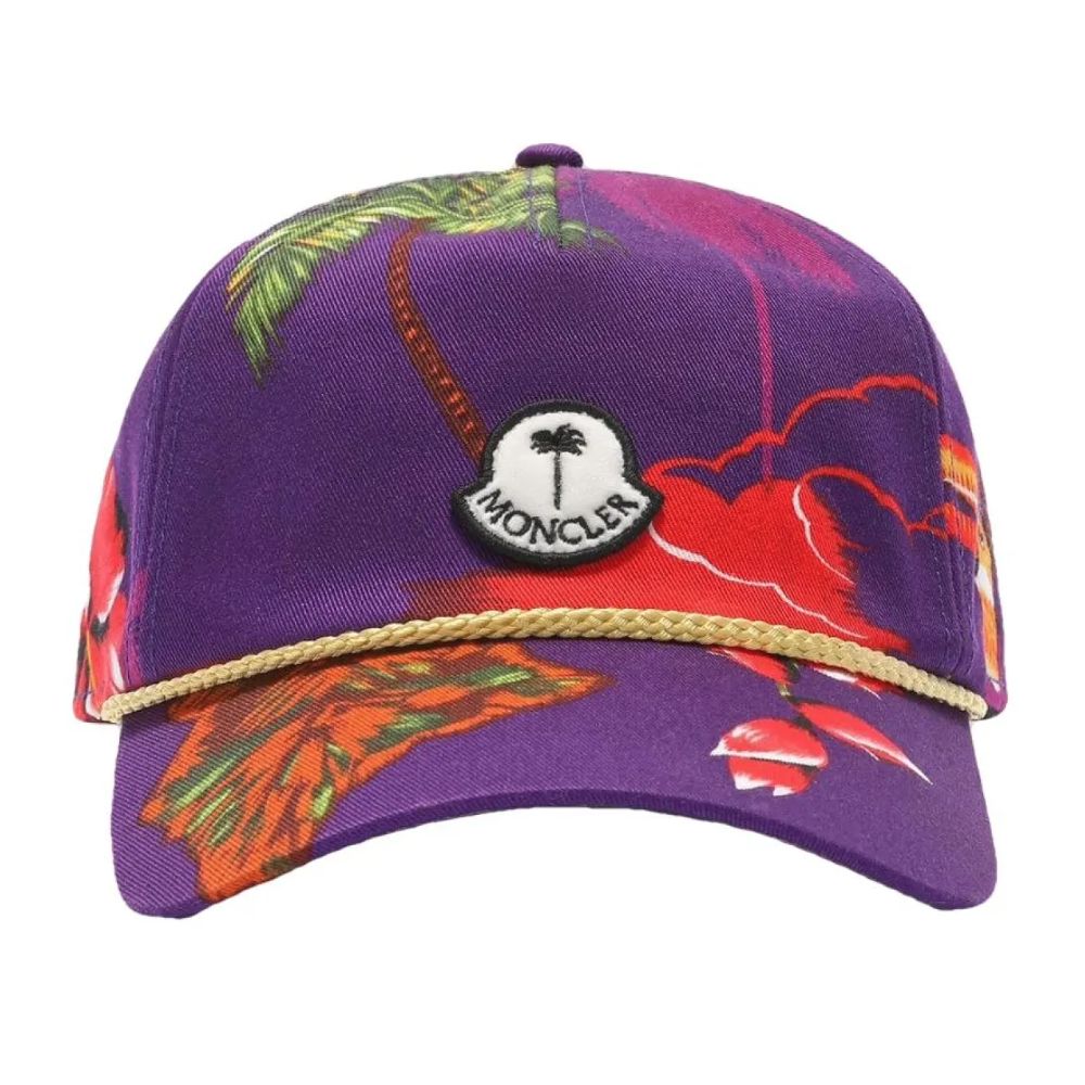Purple Cotton Men Cap