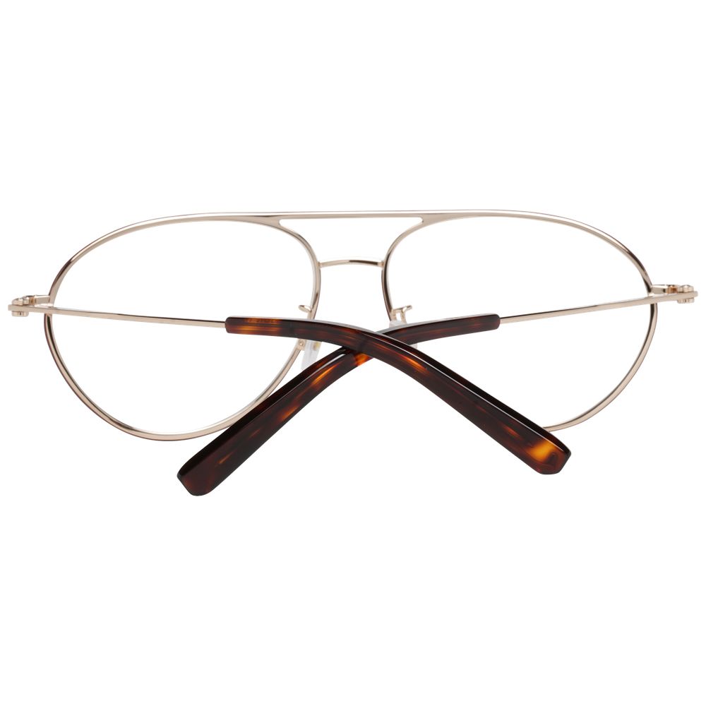 Rose Gold Men Glasses Frame