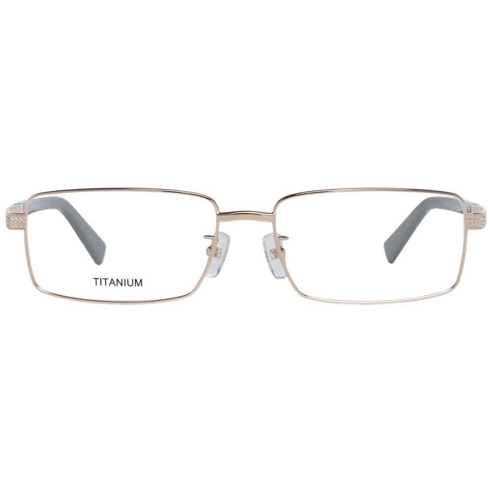 Gold Men Glasses Frame