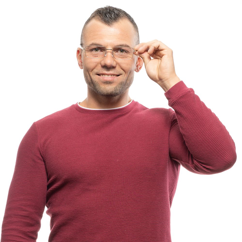 Gold Men Glasses Frame