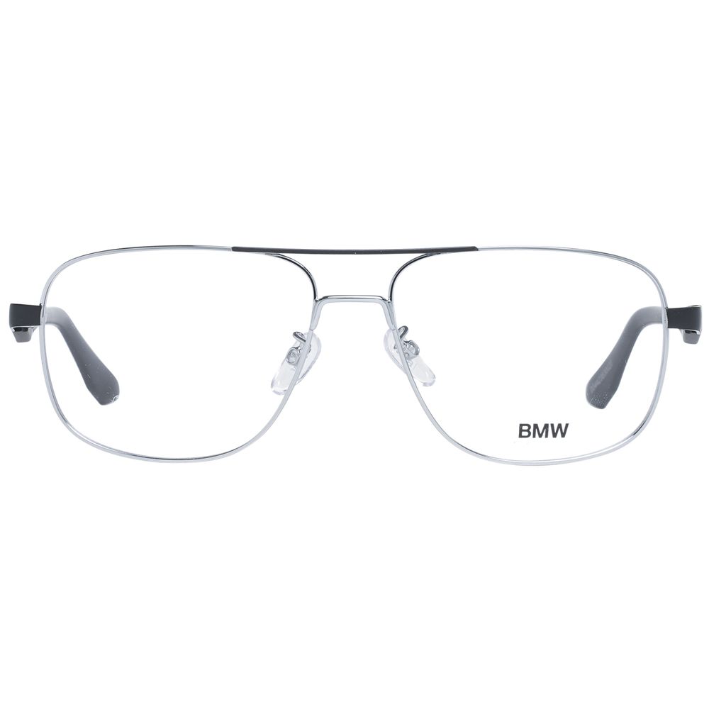 Silver Men Glasses Frame