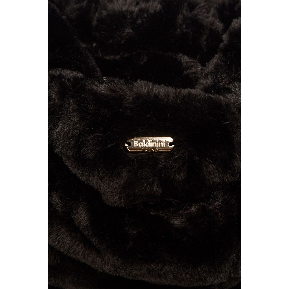 Black Polyester Women's Jacket