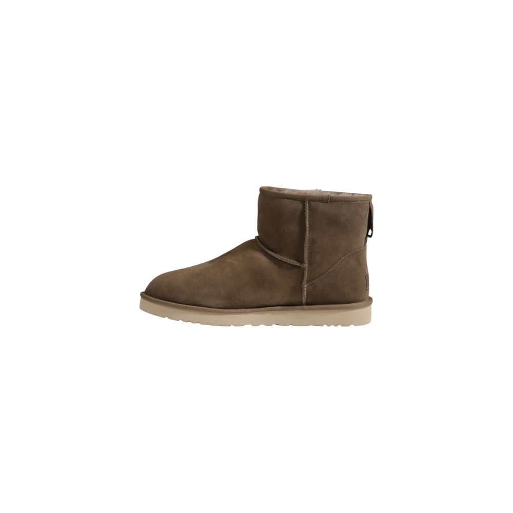 Brown Suede Leather Boot