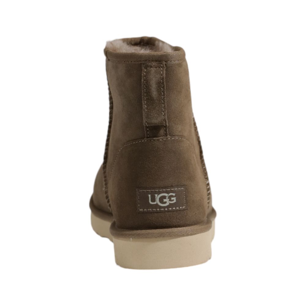 Brown Suede Leather Boot