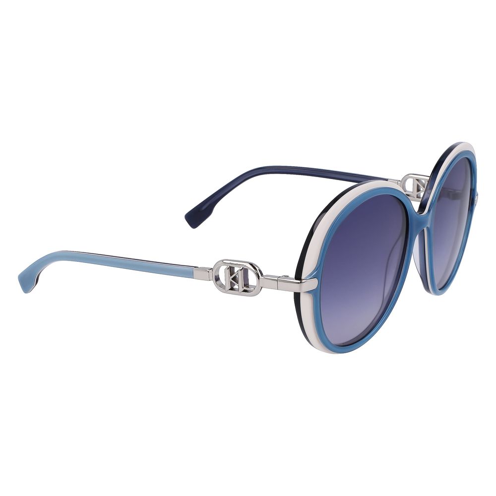 Blue Haircalf Sunglasses