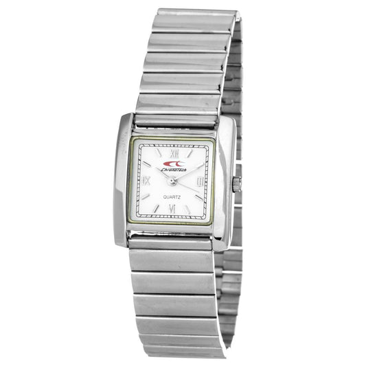 Silver Stainless Steel Dress Watch