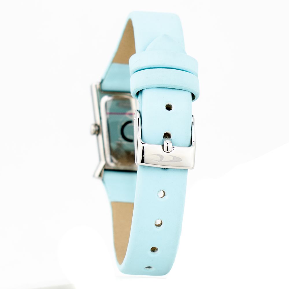 Blue Leather Dress Watch