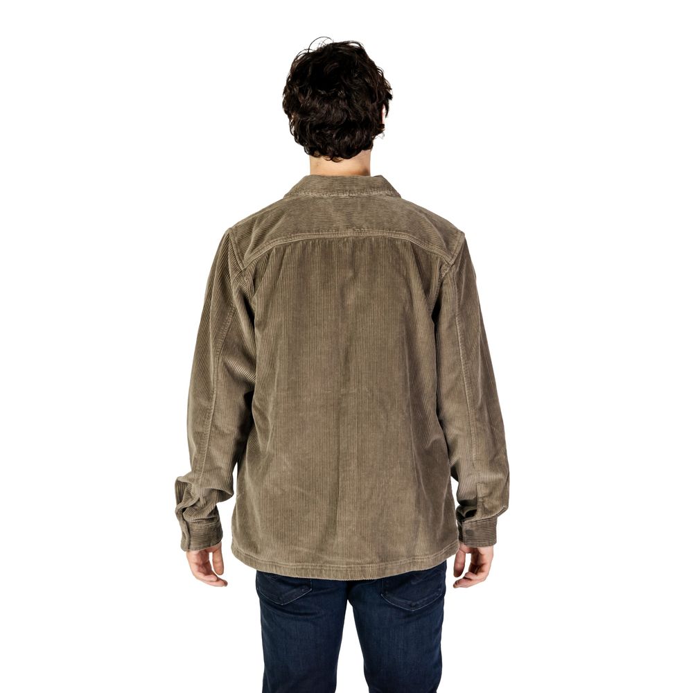 Beige Cotton Shirt