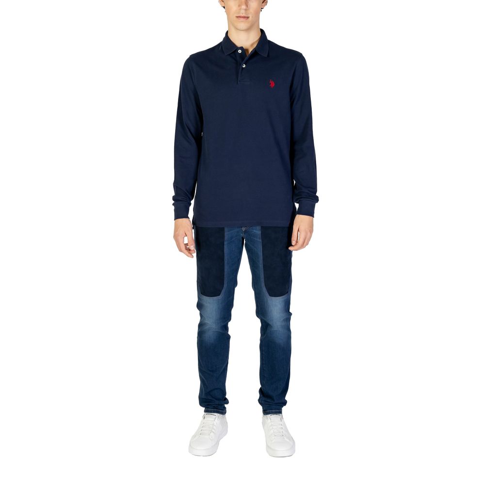 Blue Cotton Long Sleeve