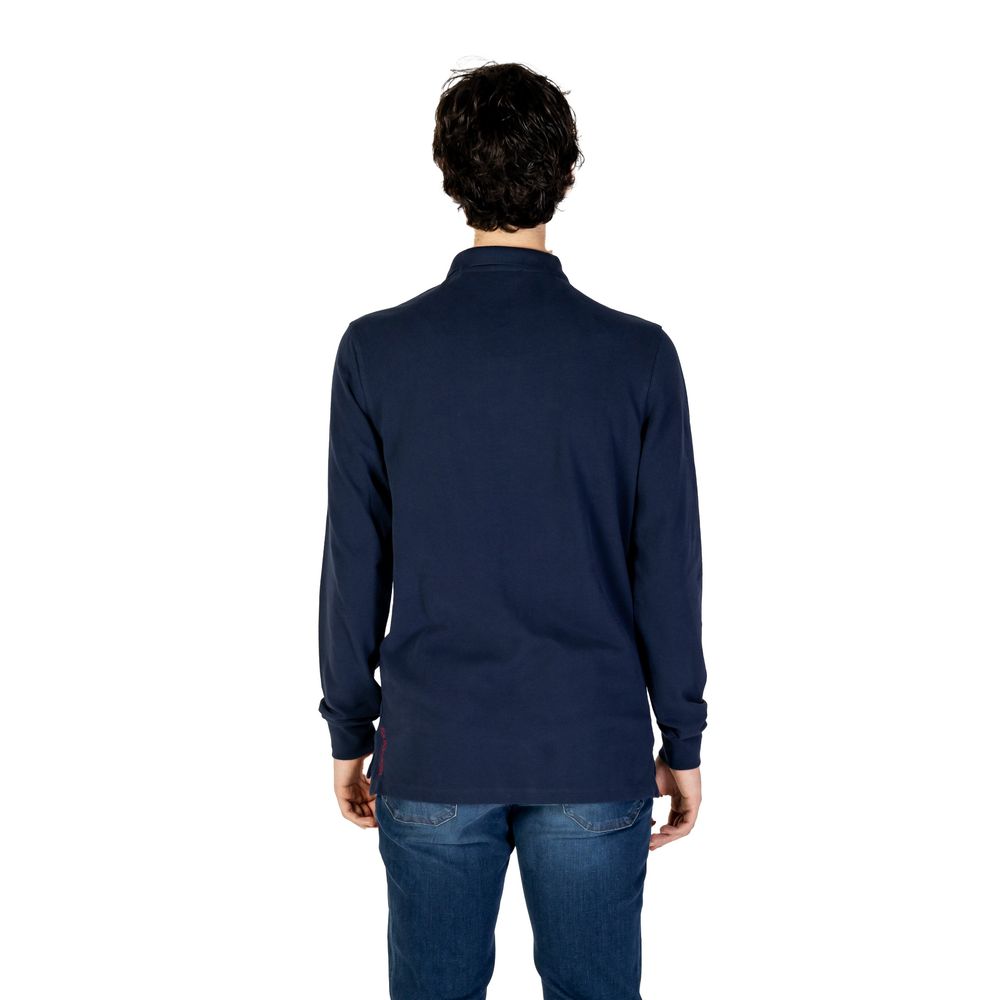 Blue Cotton Long Sleeve