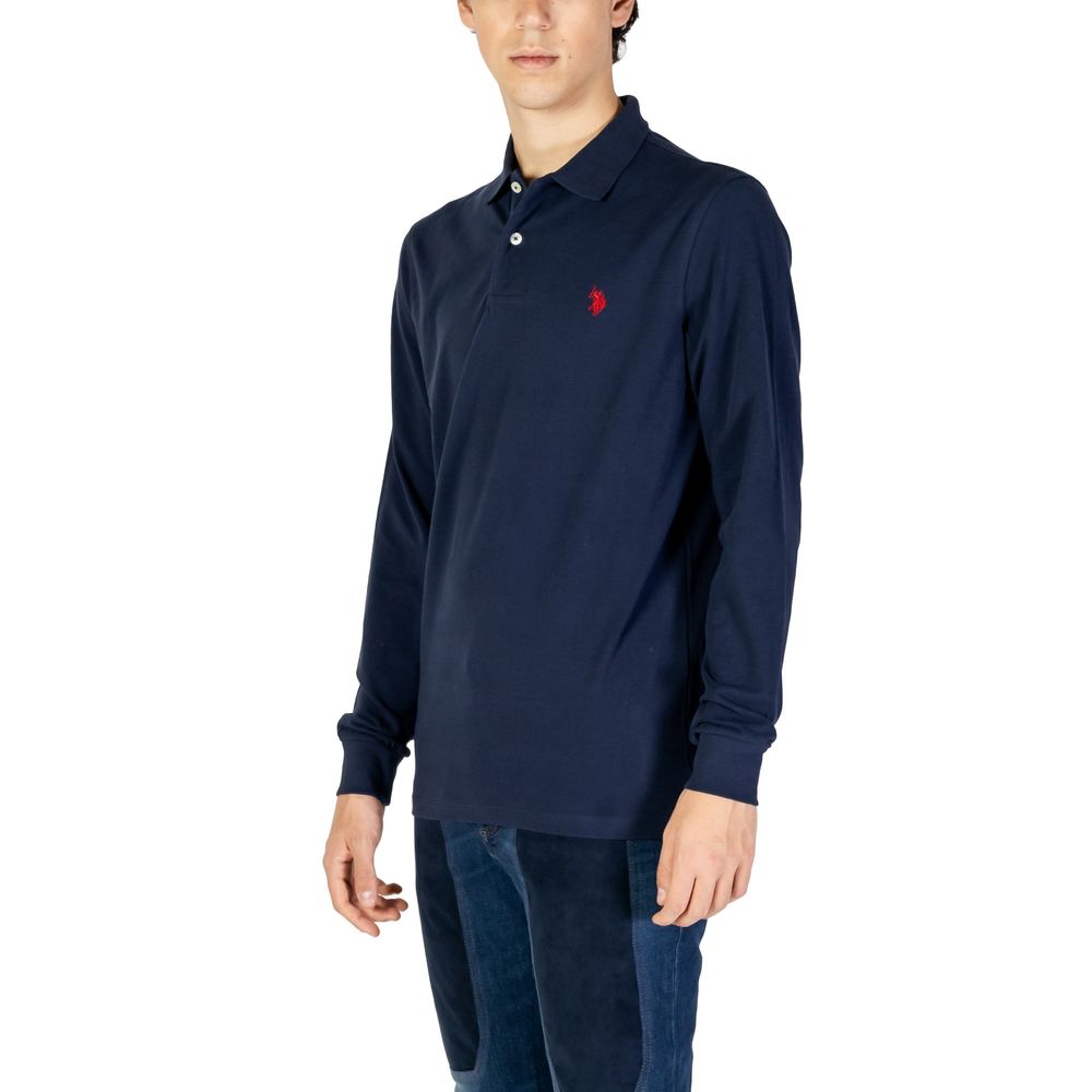 Blue Cotton Long Sleeve