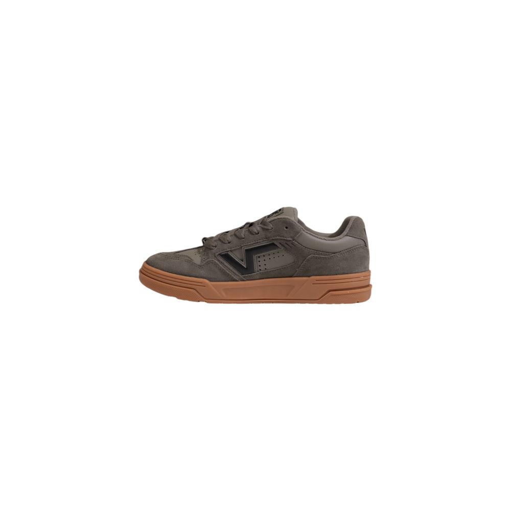 Beige Suede Leather Sneaker