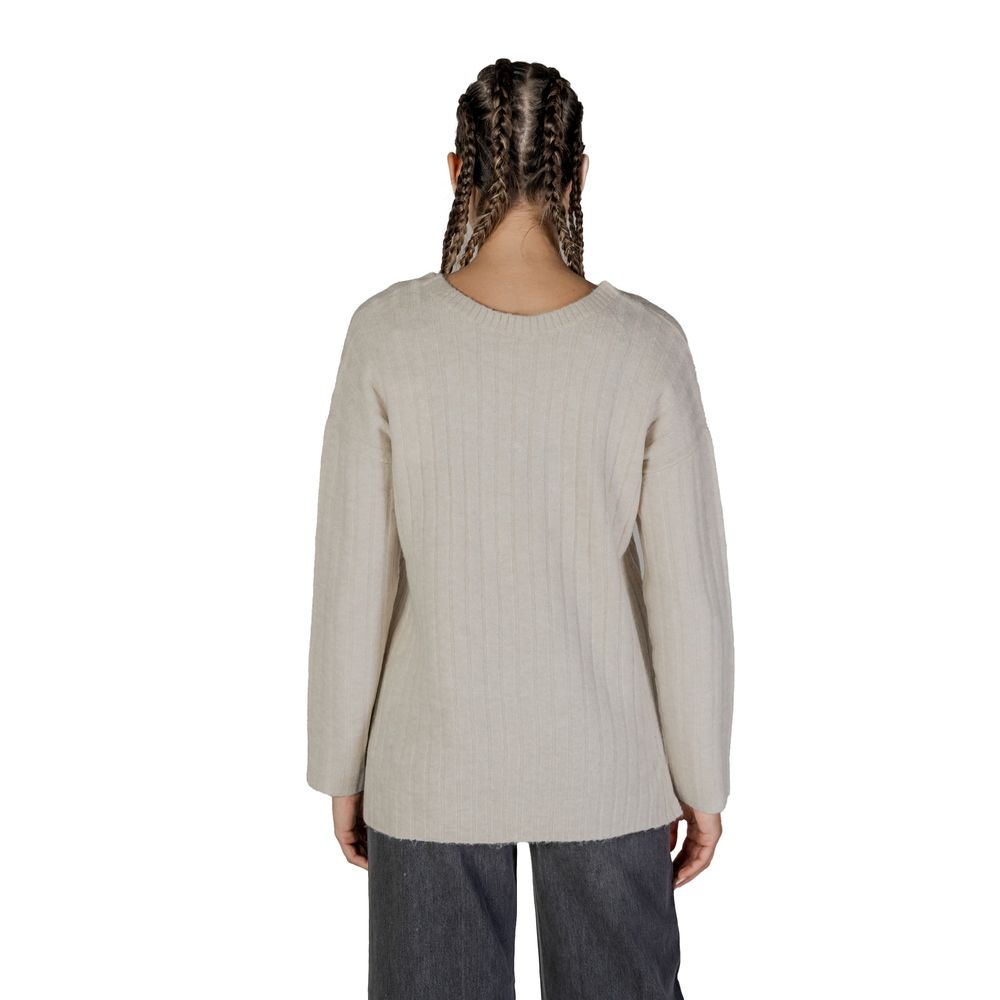 Beige Marabou Sweater