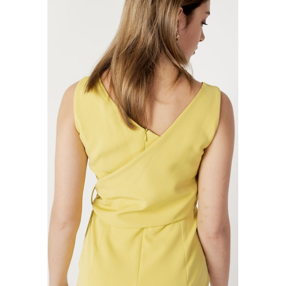 Yellow Polyester Long