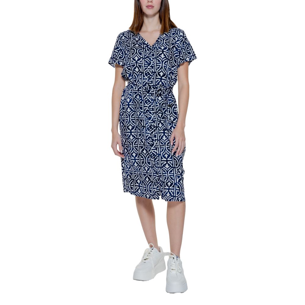 Blue Viscose Long
