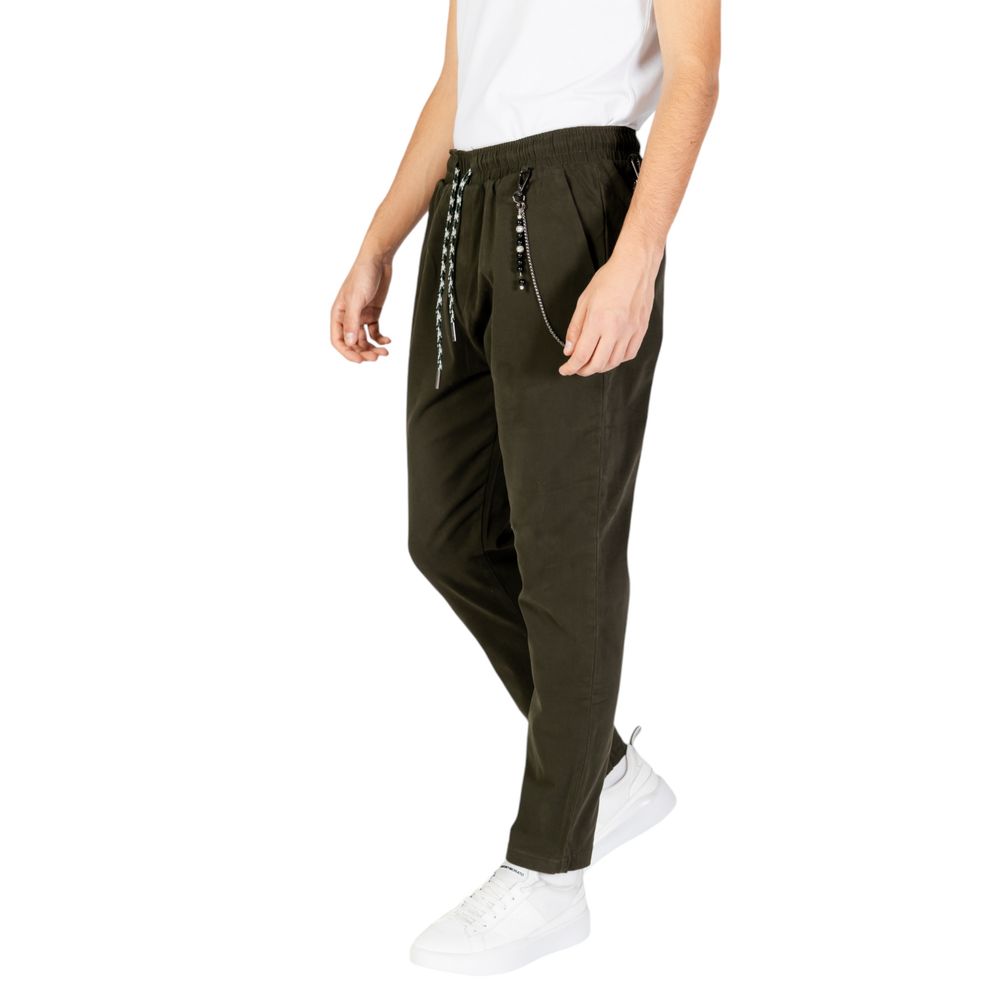 Green Cotton Pant