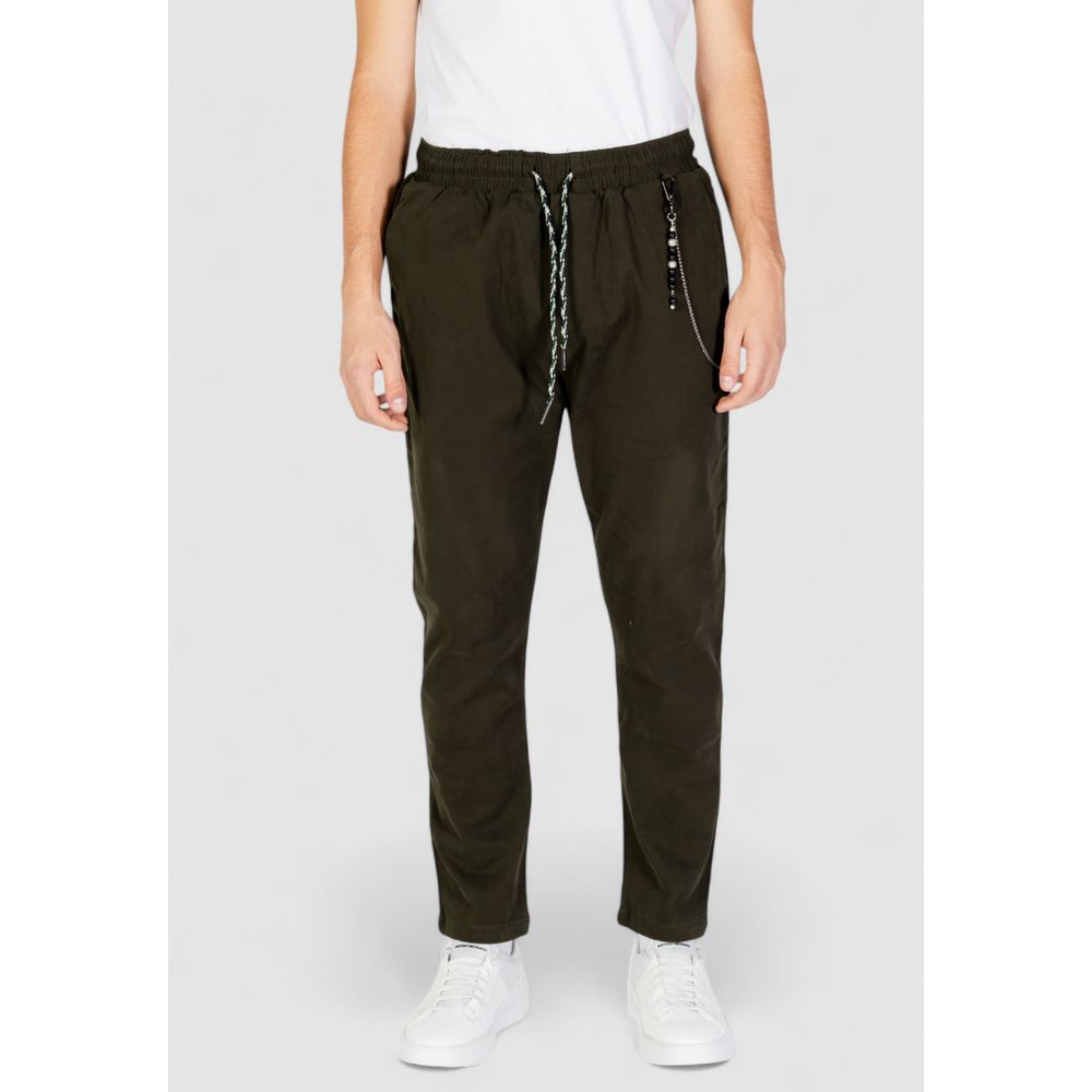 Green Cotton Pant