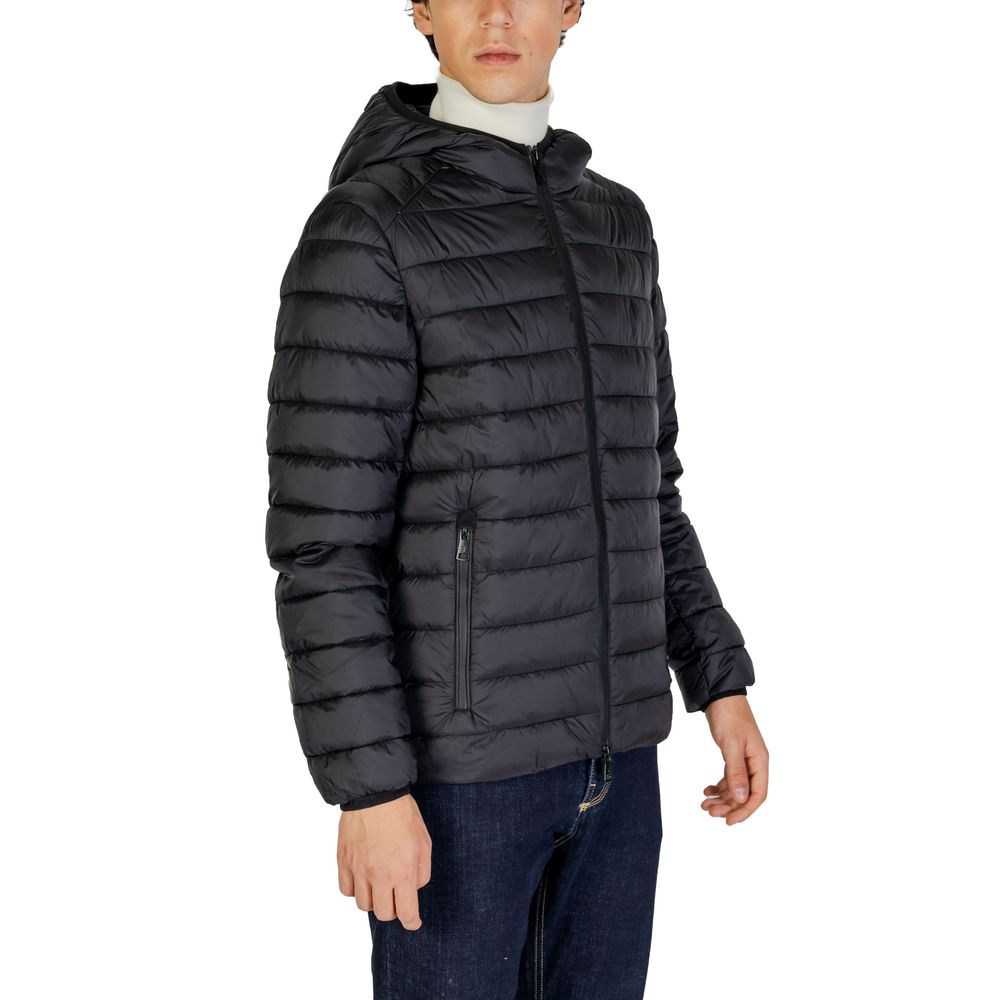 Black Polyamide Jackets & Coat