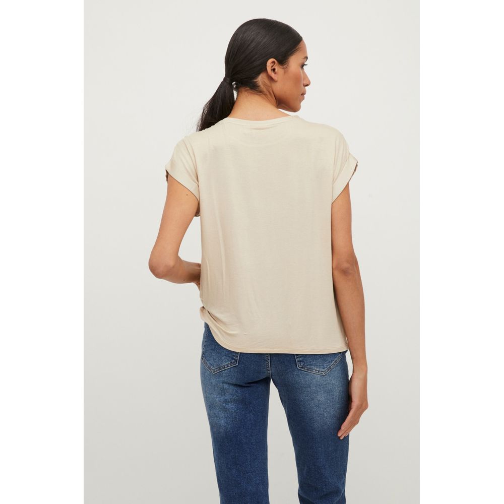Gold Cotton T-Shirt