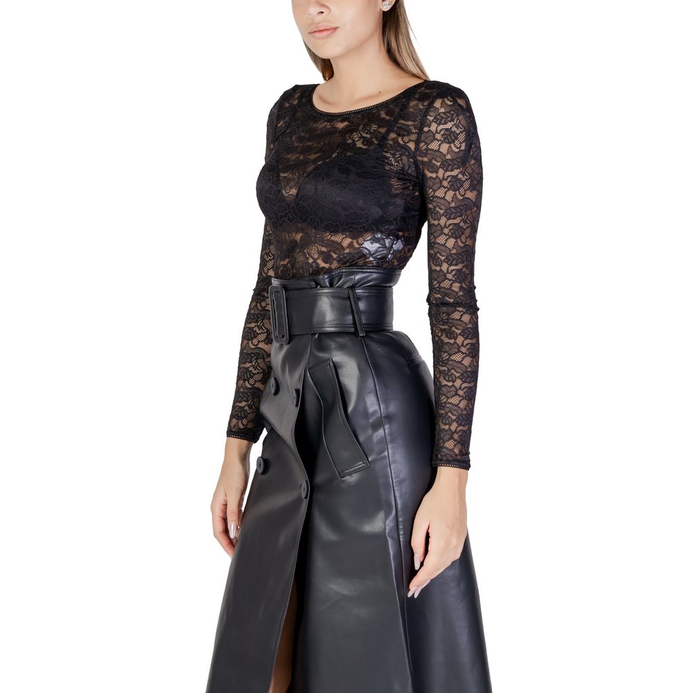 Black Polyamide Bodysuit