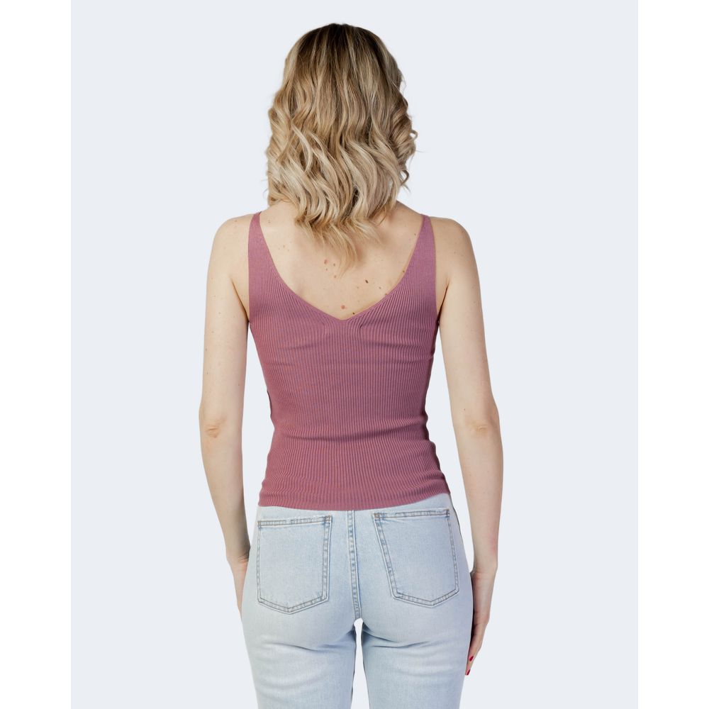 Purple Viscose Tank Top