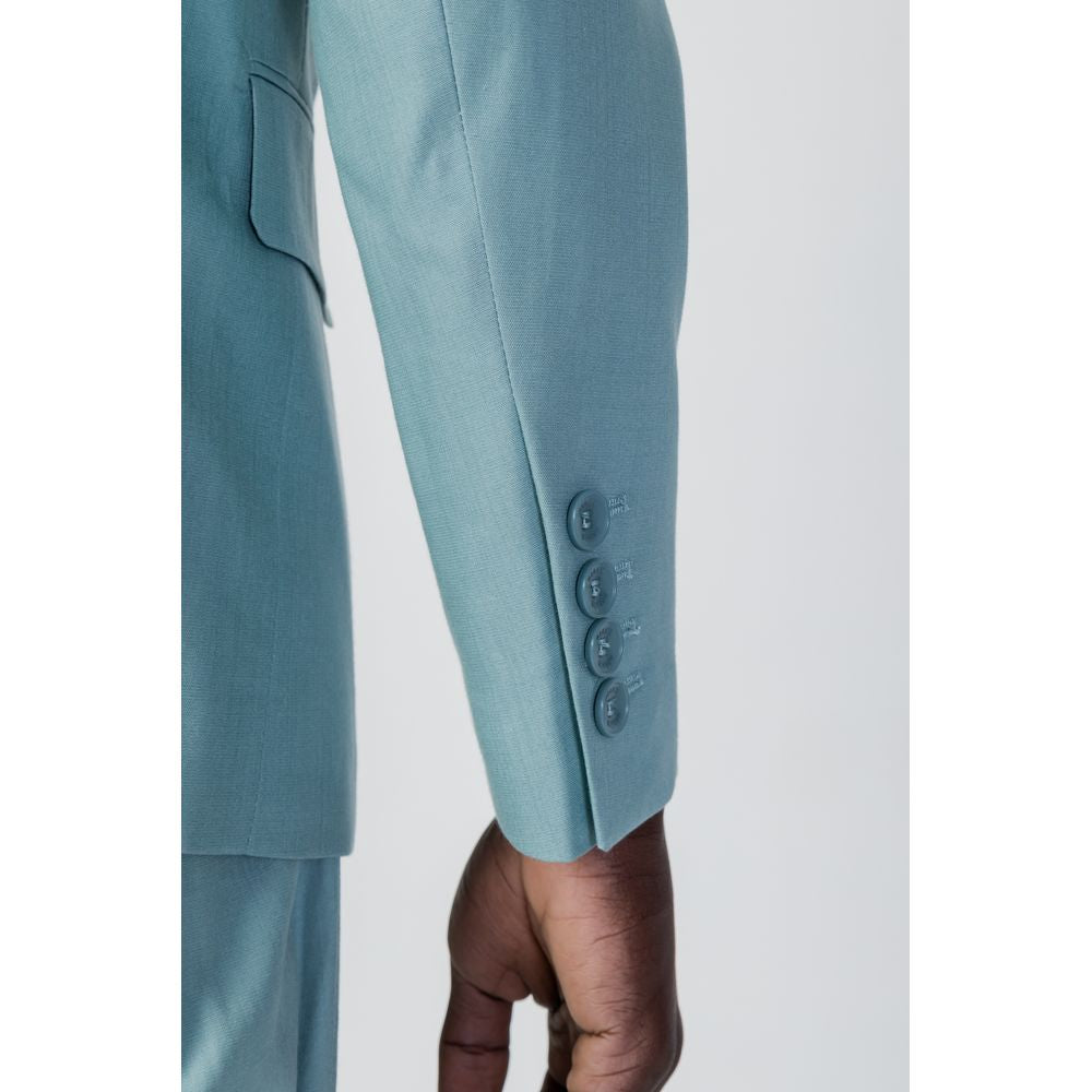 Green Tencel Blazer