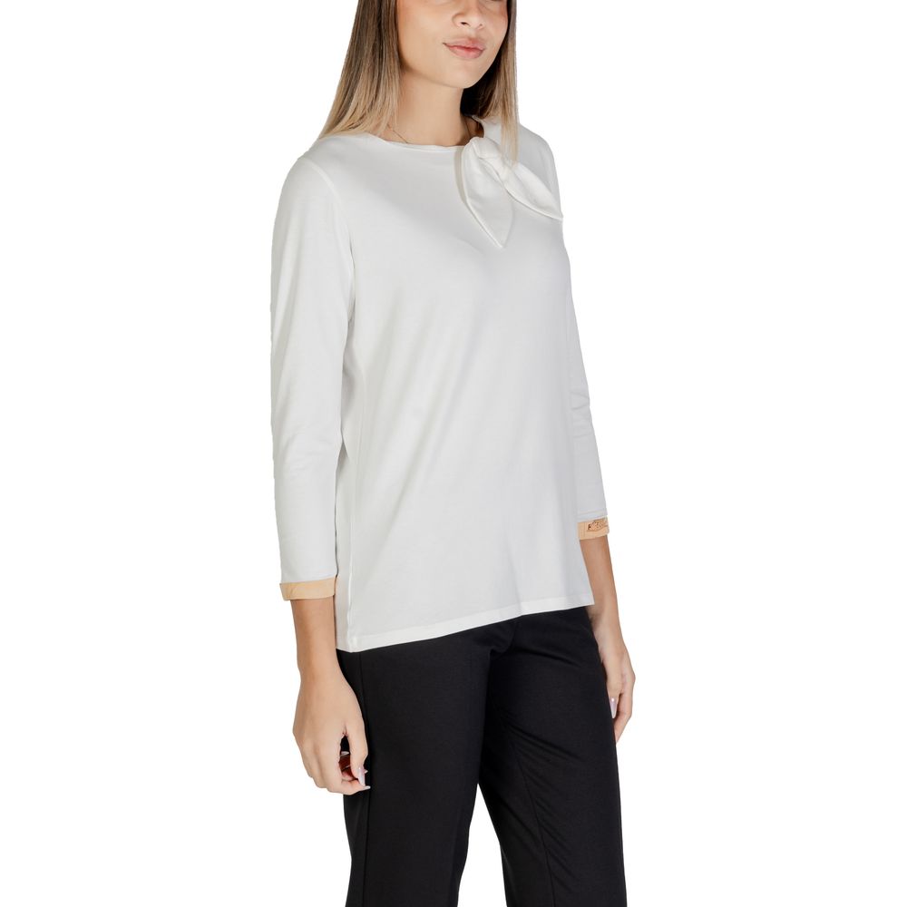 White Cotton Long Sleeve