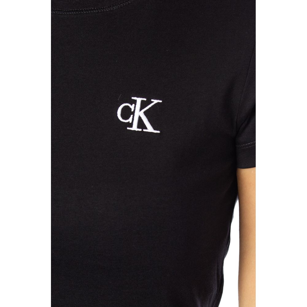 Black Cotton T-Shirt