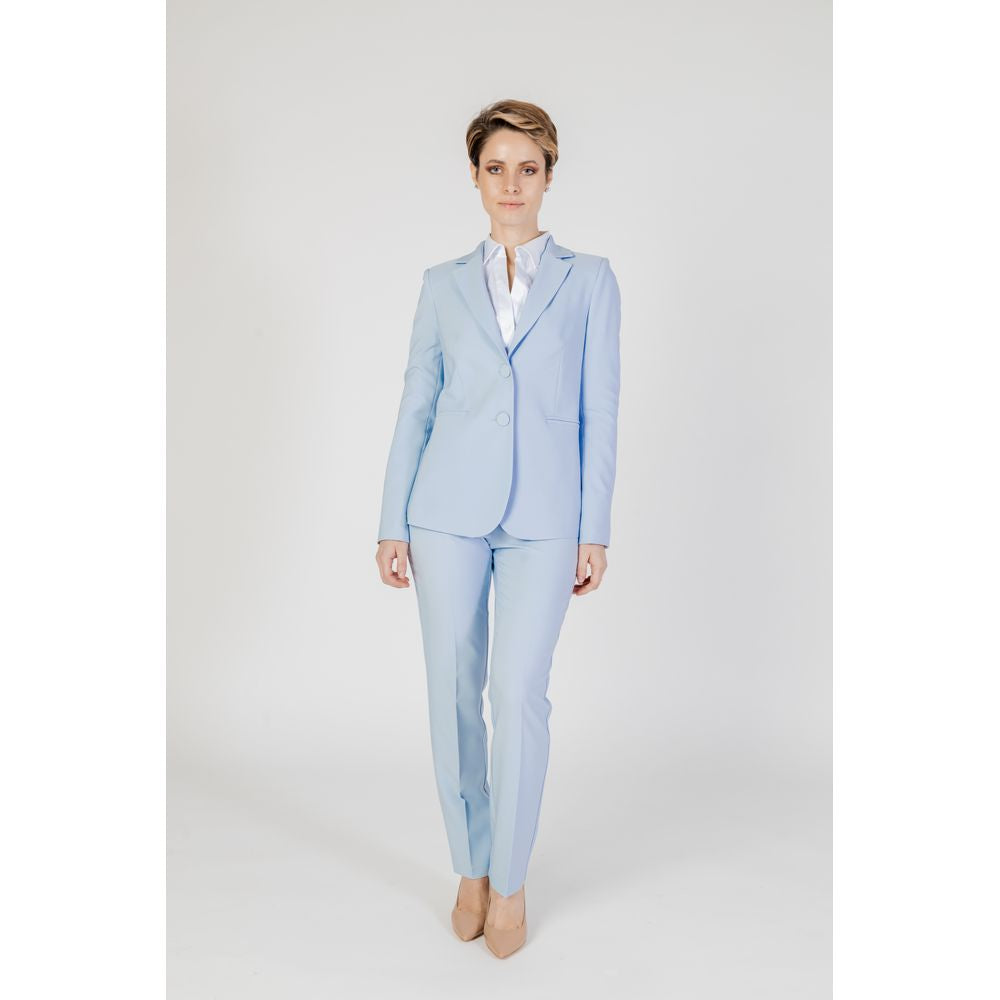 Blue Polyester Blazer