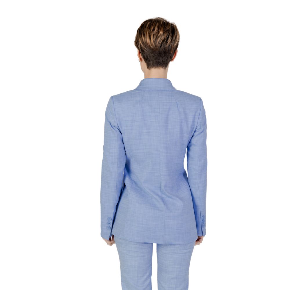 Blue Viscose Blazer